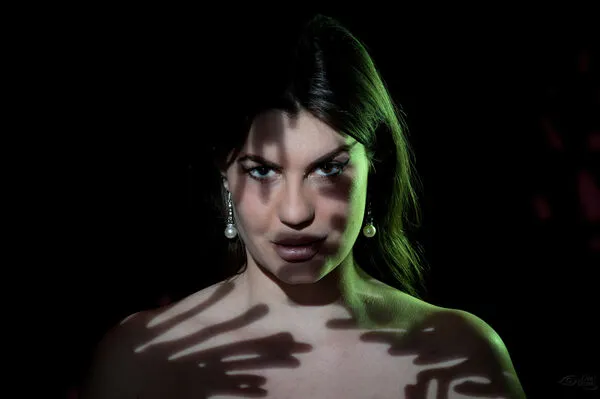 Skiagraphie portrait ombre studio Le Puy-en-Velay