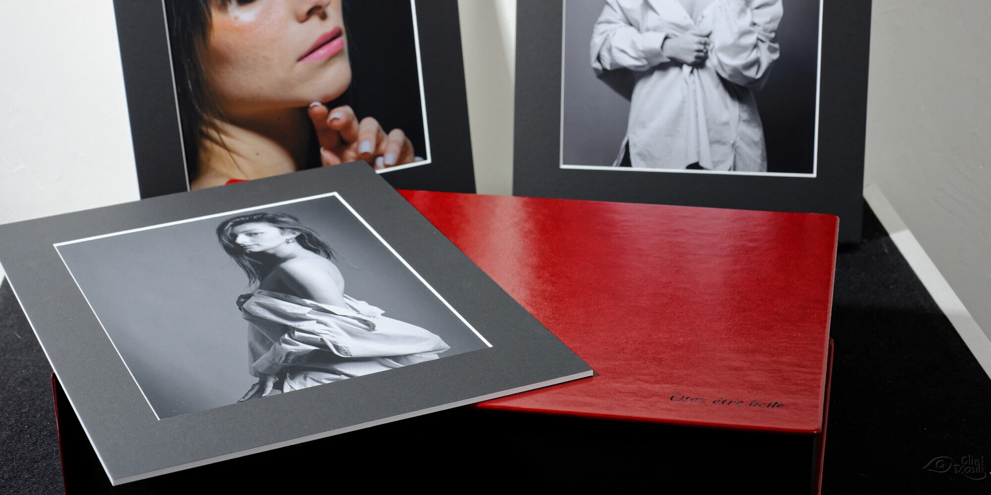 Coffret FolioBox photo portrait studio Clin d'Oeil Ponot Le Puy-en-Velay