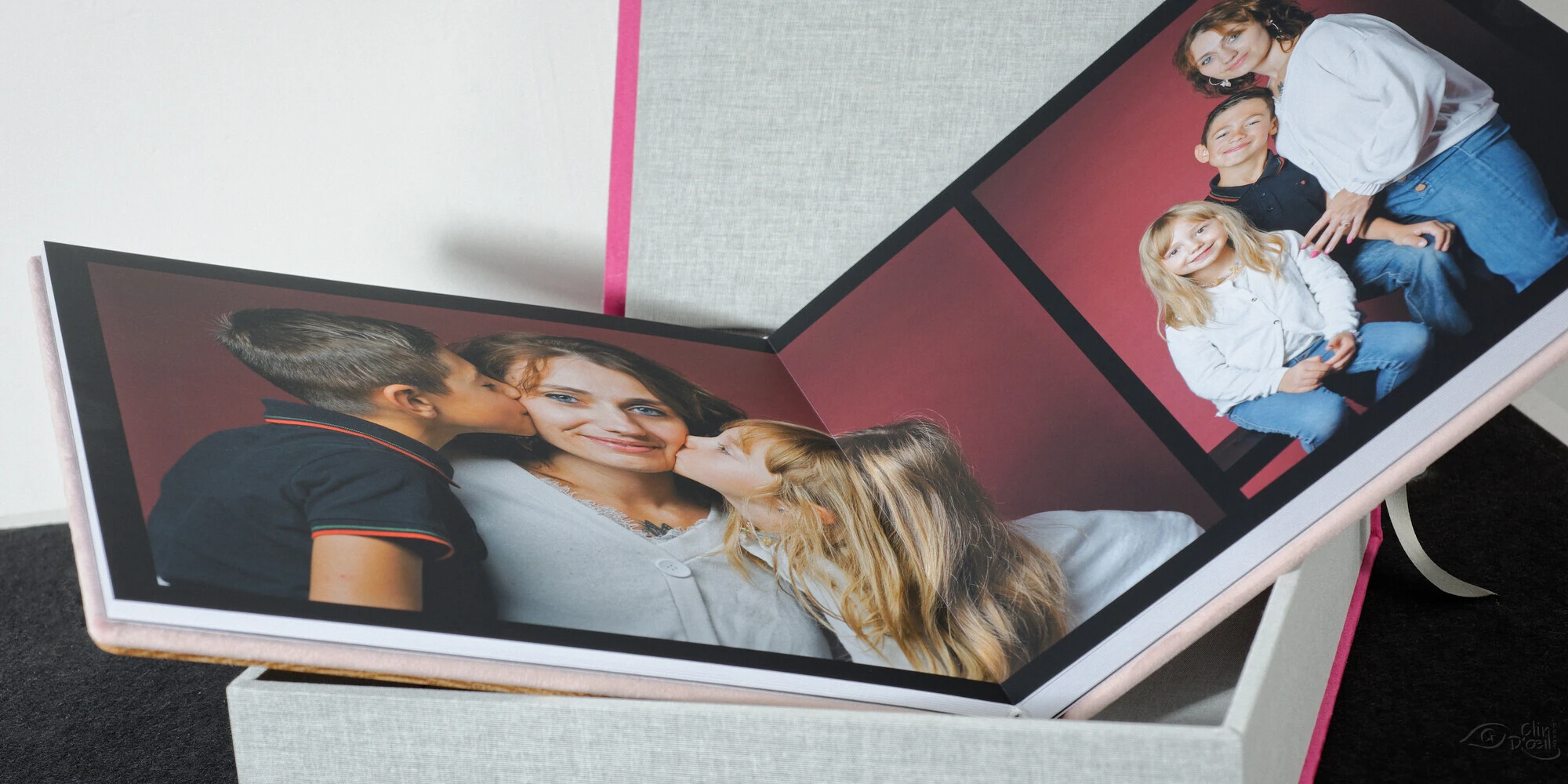 Livre d'art photo portrait studio Clin d'Oeil Ponot Le Puy-en-Velay