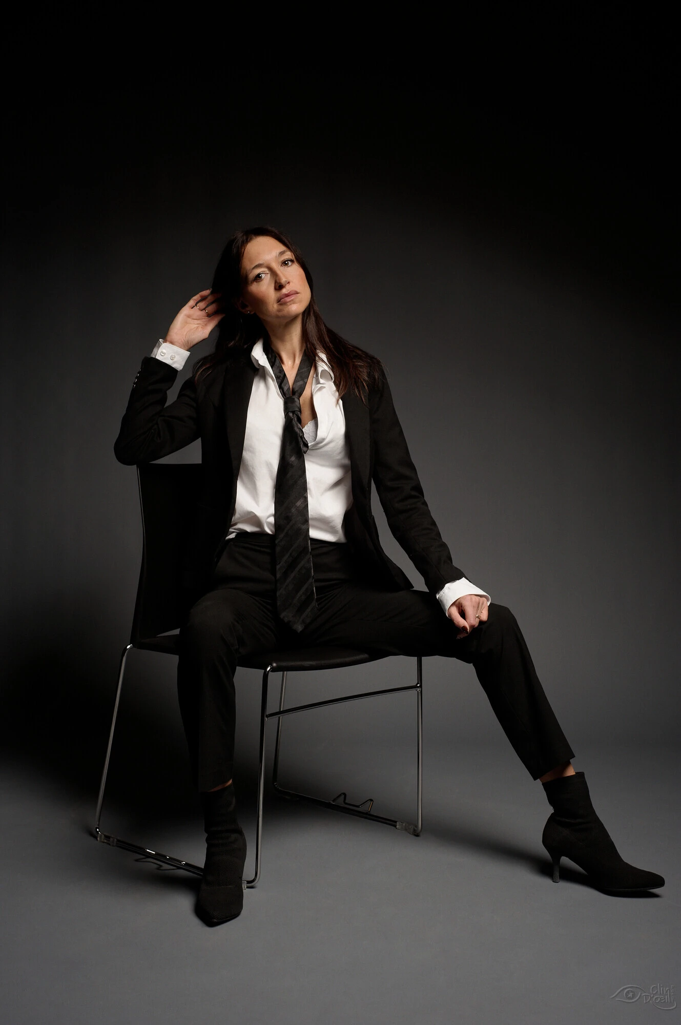 Seance photo en studio - Portrait féminin working girl